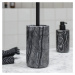 Čierna mramorová WC kefa Marble – Mette Ditmer Denmark