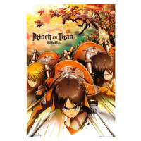 Abysse Corp Attack on Titan Attack Poster 91,5 x 61 cm