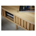 Furniria Dizajnový písací stôl Wally 120 cm prírodný dub