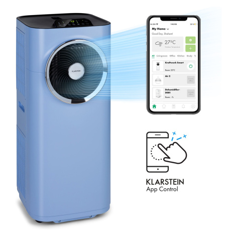 Klarstein Kraftwerk Smart 10K, mobilná klimatizácia, 3 v 1, 10 000 BTU, ovládanie cez aplikáciu,