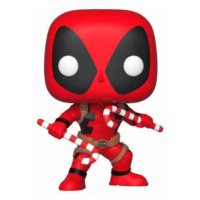 Funko POP! Marvel Comics: Holiday Deadpool (Candy Canes)