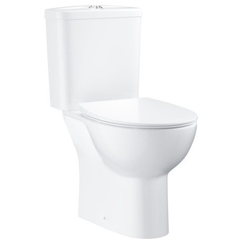 Wc kombi stojaci GROHE Bau Ceramic alpská biela  so zadným odpadom 39942000