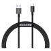 Kábel Baseus Superior Series Cable USB to USB-C, 66W, 1m (black)