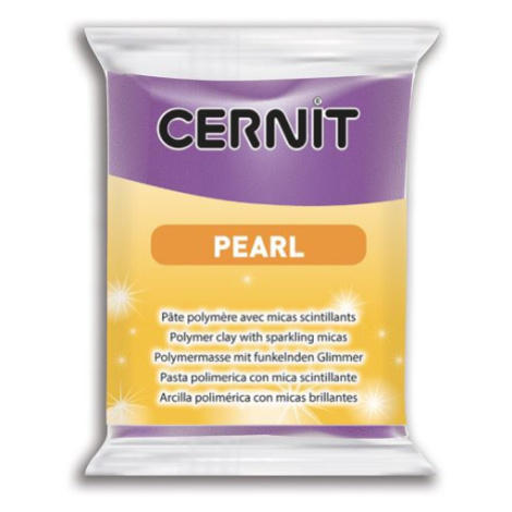 CERNIT PEARL - Modelovacia hmota s perleťovým efektom CE0860056900 - violet 56 g