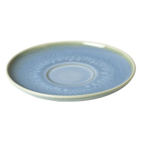 Tyrkysovomodrý porcelánový tanierik Villeroy & Boch Like Crafted, ø 15 cm