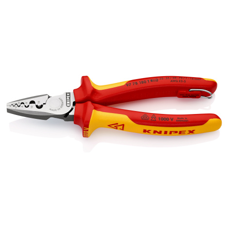 KNIPEX Kliešte lisovacie na koncové dutinky TT 9778180T