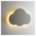 Nástenné svietidlo Cloud, béžová farba, oceľ, nepriame svetlo, 38 x 27 cm