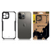 Tactical Quantum Stealth Kryt pre Apple iPhone 12 Pro Clear/Black