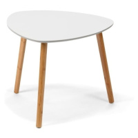Biely konferenčný stolík Bonami Essentials Viby, 40 x 40 cm