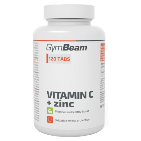 GYMBEAM Vitamín C + zinok 120 tabliet