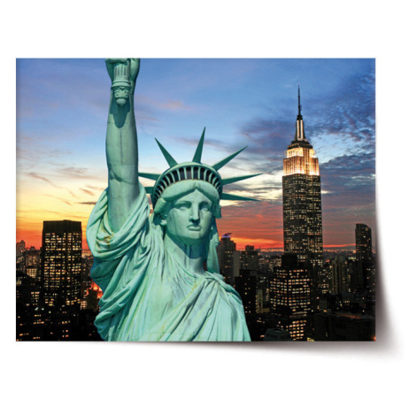 Plagát Socha Slobody - 90x60 cm