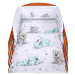 2-dielne posteľné obliečky New Baby 100/135 cm sivý medvedík