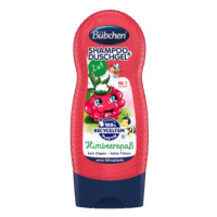 BÜBCHEN Kids šampón + sprchový gél 2v1 veselá malina 230 ml