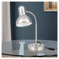 Lampa na písací stôl Nemo, flexibilná, matný nikel
