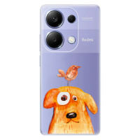 Odolné silikónové puzdro iSaprio - Dog And Bird - Xiaomi Redmi Note 13 Pro