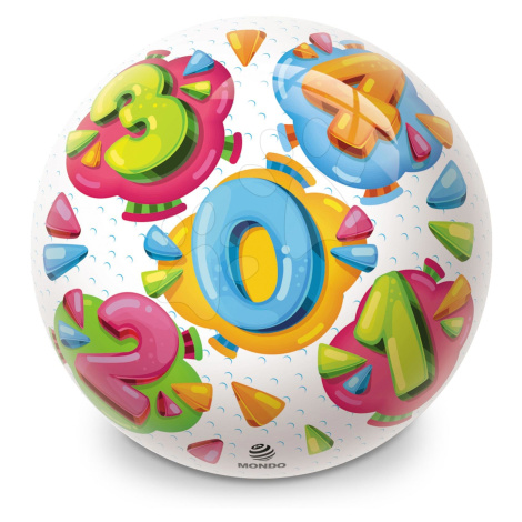 Obrázková lopta BioBall Čísla Mondo gumová 23 cm