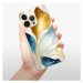 Odolné silikónové puzdro iSaprio - Blue Leaves - iPhone 14 Pro Max