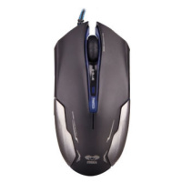 Myš drátová USB, E-blue Cobra EMS653, čierna, optická, 3000DPI