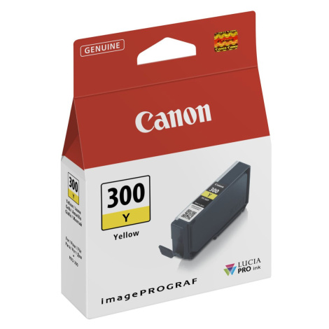 Canon PFI300Y 4196C001 žltá (yellow) originálna cartridge