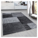 Kusový koberec Plus 8001 black - 80x300 cm Ayyildiz koberce