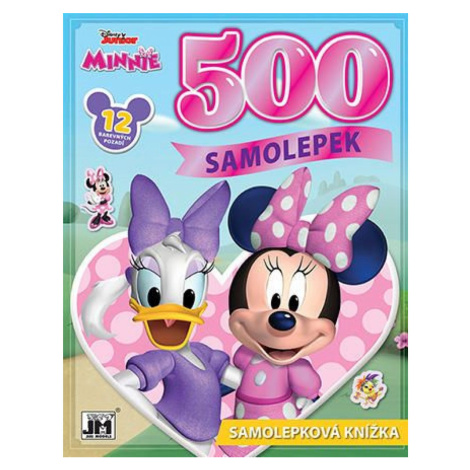 Jiri Models Samolepková knižka 500 dielikov Minnie