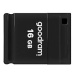 Goodram USB flash disk, USB 2.0, 16GB, UPI2, čierny, UPI2-0160K0R11, USB A, s krytkou