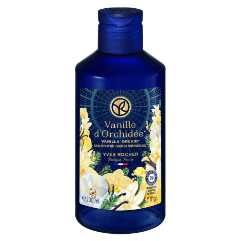 YVES ROCHER Sprchový gél Vanilka & orchidea 200 ml