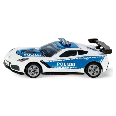 Siku blister Policajný Chevrolet Corvette ZR1 1:87