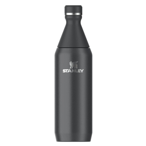 Čierna termofľaša z nehrdzavejúcej ocele 600 ml All Day Slim Bottle Black – Stanley