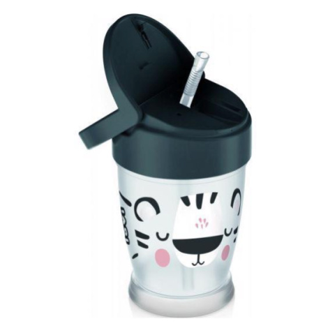 LOVI Môj hrnček so slamkou Salt&Pepper Junior 250 ml