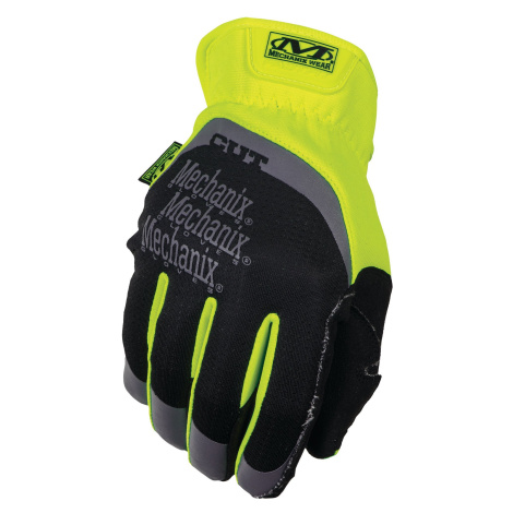 MECHANIX Pracovné rukavice FastFit- Hi-Viz L/10