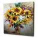 Obraz na plátne Sunflowers KC265 45x45 cm