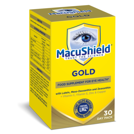 MacuShield GOLD pre unavené oči 90 kapsúl