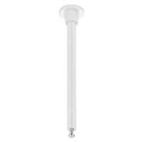 Montážna tyč pre koľajnicu DUOline, biela, 12,5 cm