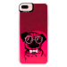 Neónové púzdro Pink iSaprio - The Pug - iPhone 7 Plus