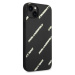 Karl Lagerfeld PU Grained Leather Logomania Zadný Kryt pre iPhone 14 Max Black