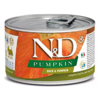 Farmina N&D dog PUMPKIN & duck konzerva 140g