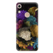 Odolné silikónové puzdro iSaprio - Dark Flowers - Huawei Honor 8A