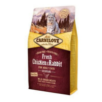 Carnilove Cat Fresh Chicken & Rabbit for Adult 2kg zľava