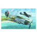 Model Hawker Hurricane MK.IIC 13,6x16,9cm v krabici 25x14,5x4,5cm