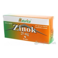 Naturica ZINOK 25 mg 60 tabliet