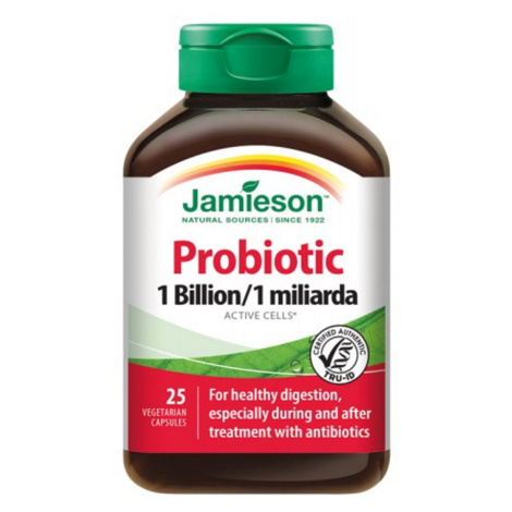 JAMIESON Probiotic 1 miliarda 25 kapsúl