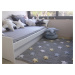 Ručne tkaný kusový koberec Tricolor Stars Grey-Blue Rozmery koberca: 120x160