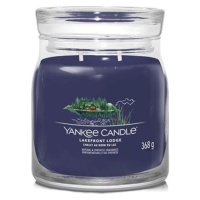 Yankee Candle Chata pri jazere, Sviečka v sklenenej dóze  368 g