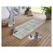 Kusový koberec Twin Supreme 103861 Biri Green/Cream – na ven i na doma - 80x350 cm NORTHRUGS - H