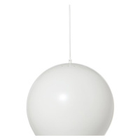 FRANDSEN - Závesná lampa Ball, 40 cm, matná biela