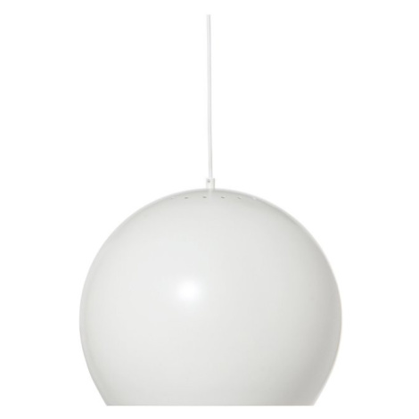 FRANDSEN - Závesná lampa Ball, 40 cm, matná biela