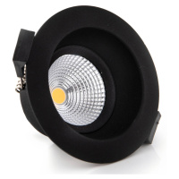 SLC One Soft LED zapustené bodové svietidlo čierne 3 000 K