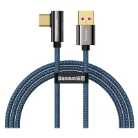 Kábel Cable USB to USB-C Baseus Legend Series, 66W, 1m (blue) (6953156209312)