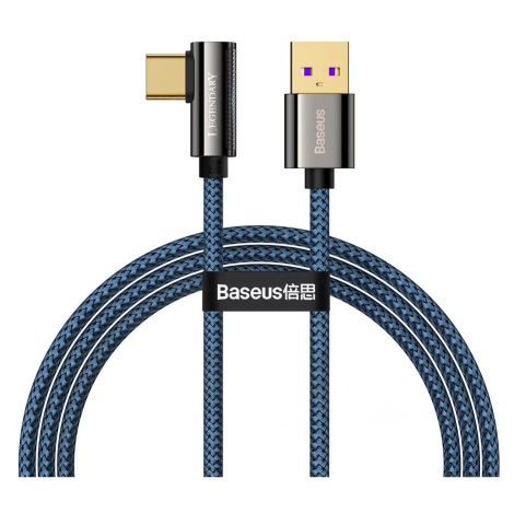 Kábel Cable USB to USB-C Baseus Legend Series, 66W, 1m (blue) (6953156209312)